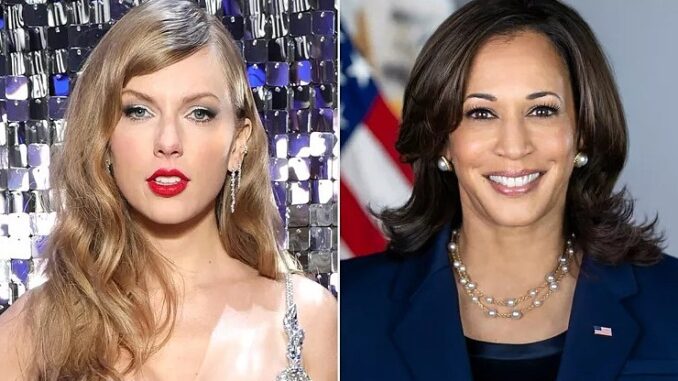 Bà Kamala Harris sử dụng nhạc Taylor Swift cho chiến dịch tranh cử của mình 

