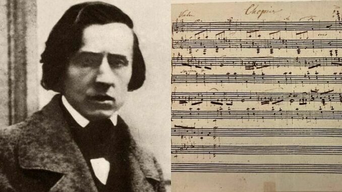 Phát hiện điệu valse gần 200 năm tuổi của Chopin 

