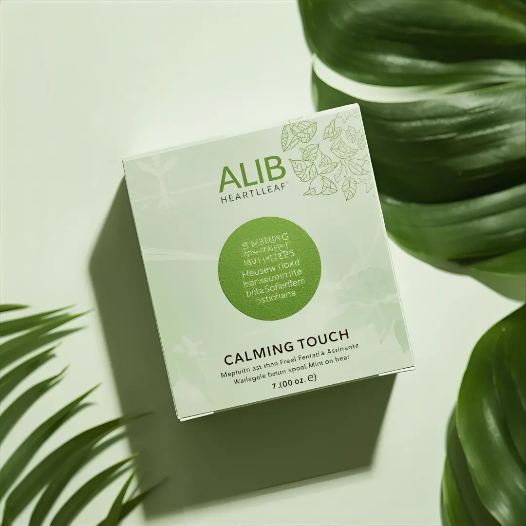 Hộp toner pad Abib Heartleaf Spot Pad Calming Touch màu xanh lá