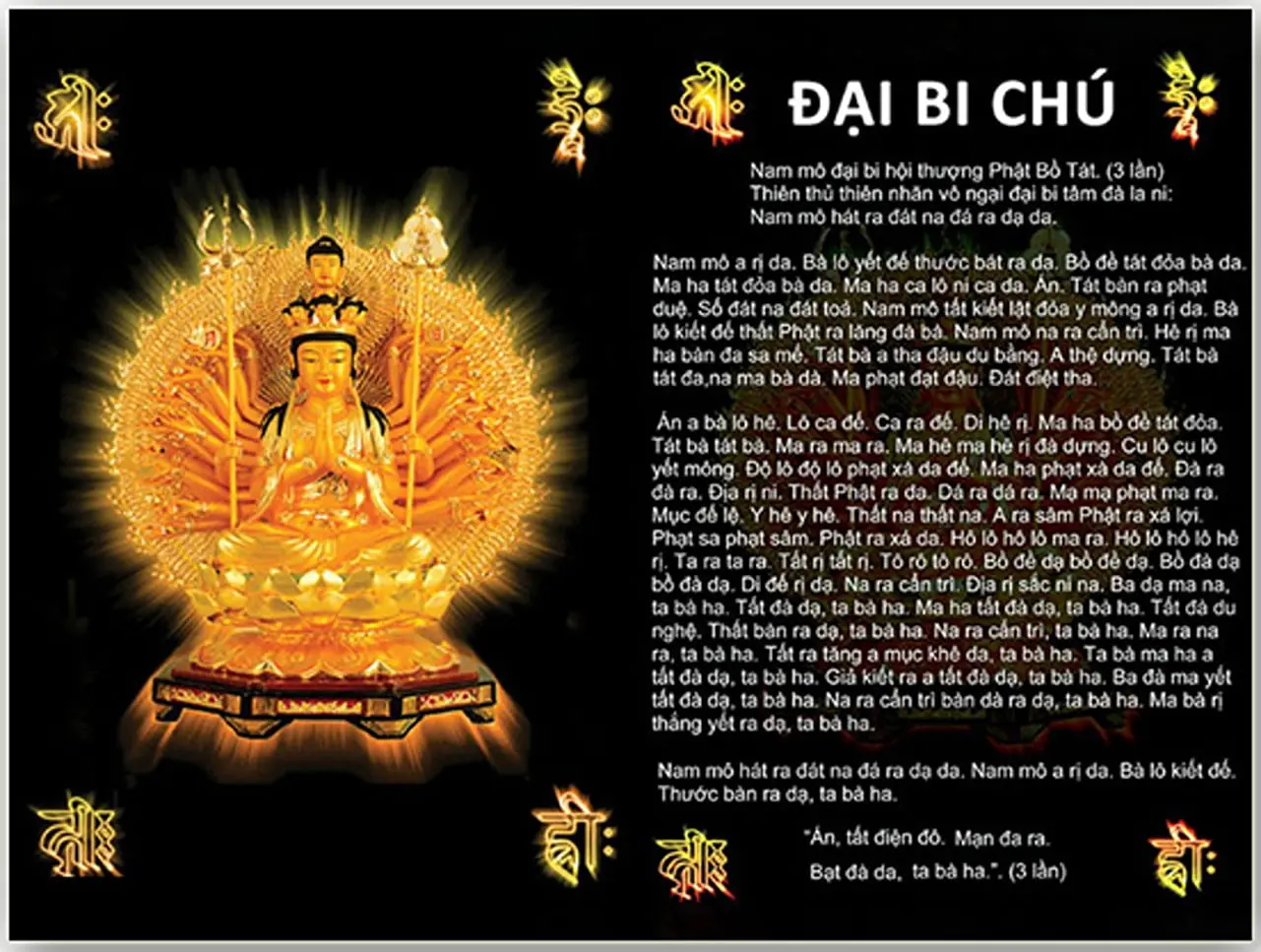 Hình tượng Bồ Tát Quán Thế Âm nghìn mắt nghìn tay